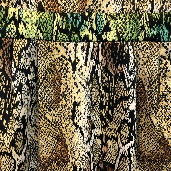 Naven Python Snake Print Cocktail Dress Sweetheart - Picture 10 of 12